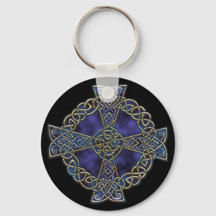 Celtic Cross Keychain