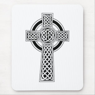 Celtic Cross Mouse Pad