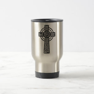 Celtic cross mug
