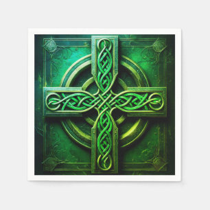 Celtic Cross Paper Party Napkins
