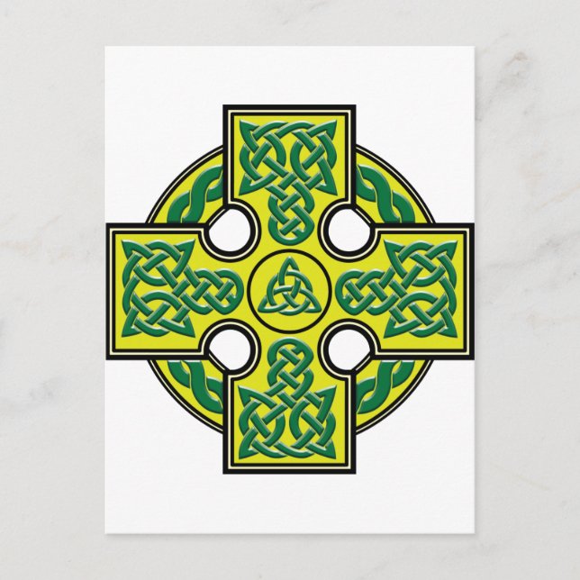 celtic cross postcard (Front)