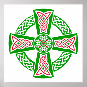 Celtic cross poster