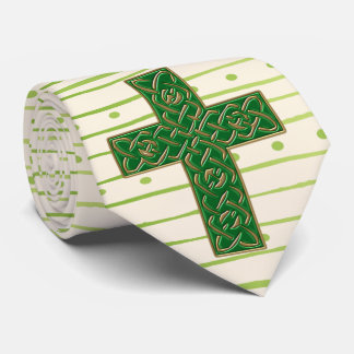 Celtic Cross Spring (Personalised) Tie