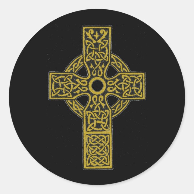 Celtic Cross Stickers (Front)