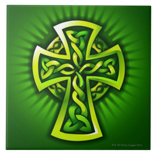 Celtic cross tile (Front)
