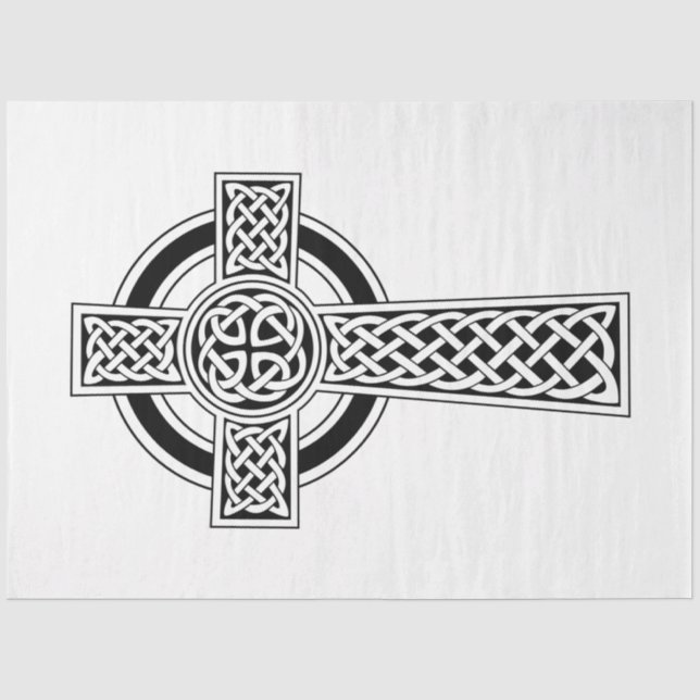 Celtic Cross Tissue Paper (Front)