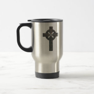 Celtic Cross Travel Mug