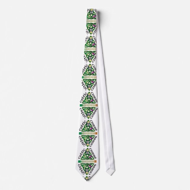 Celtic Curse Neck Tie (Front)