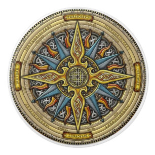 Celtic Design Door or Drawer Knob