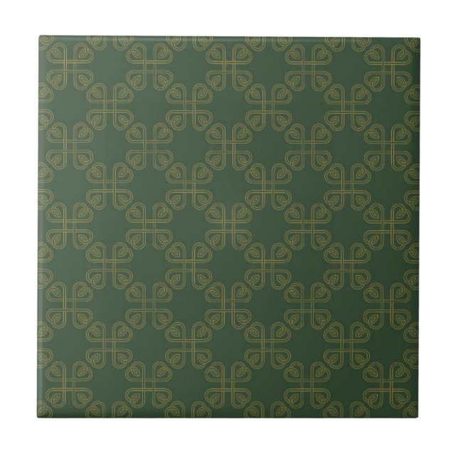 Celtic Design Pattern Tile (Front)