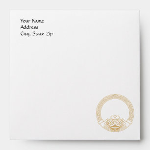Celtic Design with Claddagh Wedding Envelopes