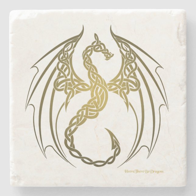Celtic Dragon Coaster (Front)