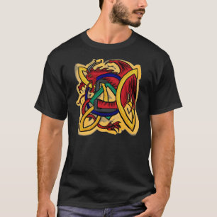Celtic dragon guys tee