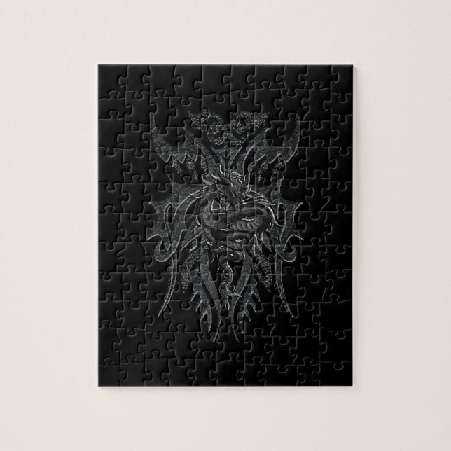 Celtic Dragon Puzzle (Vertical)