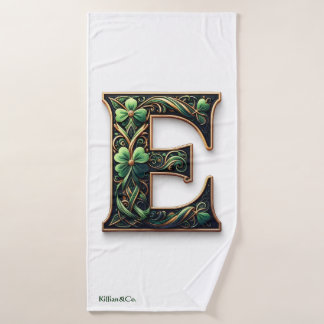 Celtic E Towel Set