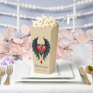 Celtic elegance with a heart and wings. favour box