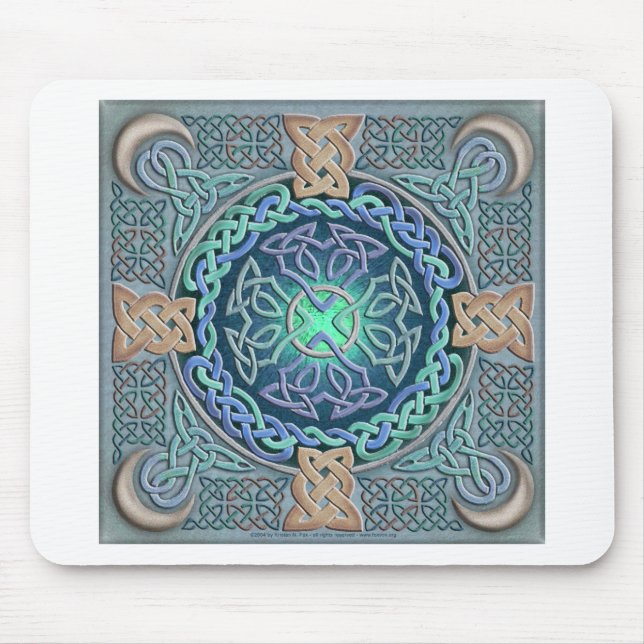 Celtic Eye of the World Mouse Pad (Front)