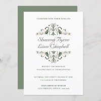 Celtic Folk Art | Modern Floral Irish Wedding