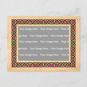 Celtic frame Postcard