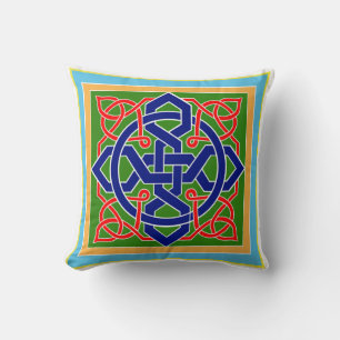 Celtic Galway Reversible Throw Pillow