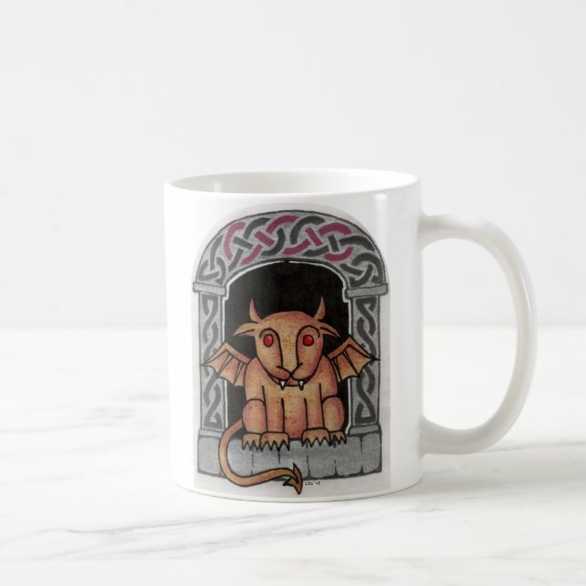 Celtic Gargoyle mug (Right)