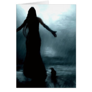 celtic goddess morrigan crow raven rain water