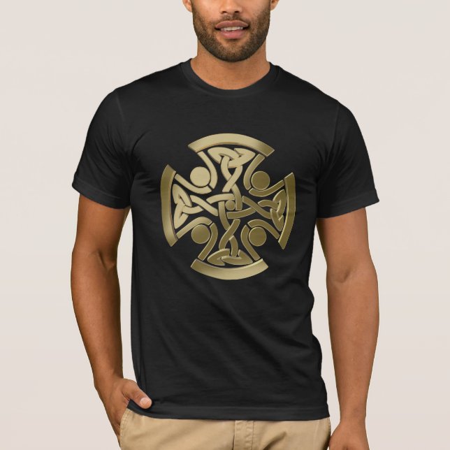 Celtic golden knot T-Shirt (Front)