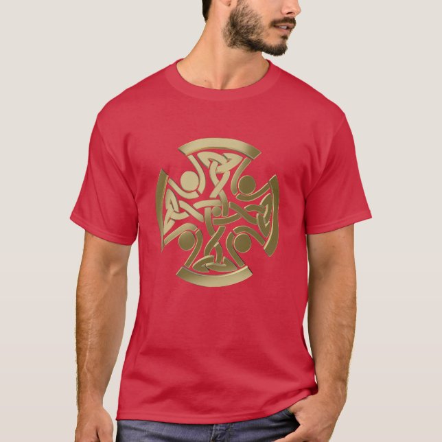 Celtic golden knot T-Shirt (Front)