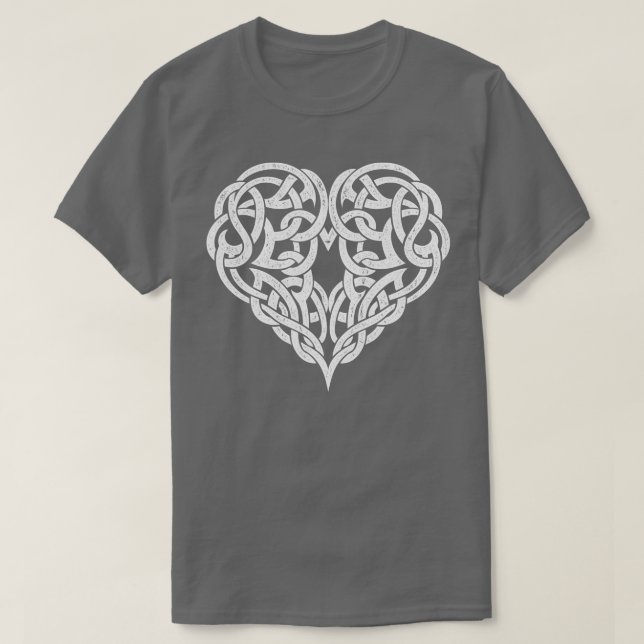 Celtic Heart Knot Tattoo  T-Shirt (Design Front)
