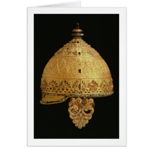 Celtic helmet found at Agris, Charante, 4th centur