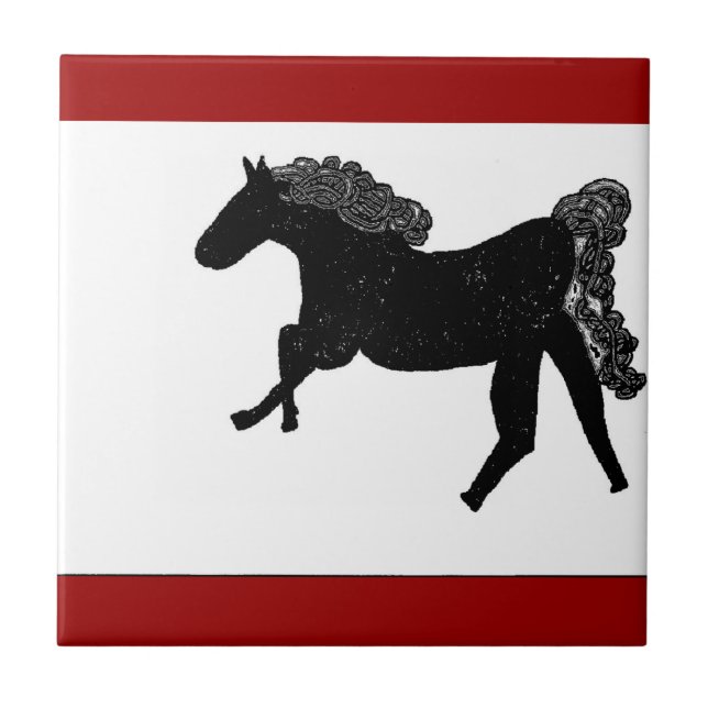 celtic horse 2 tile (Front)