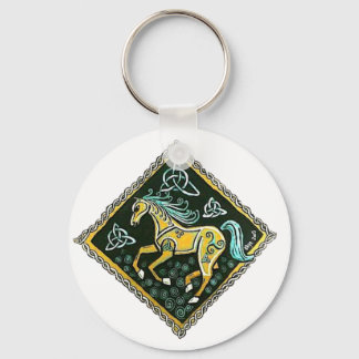 Celtic Horse Key Ring