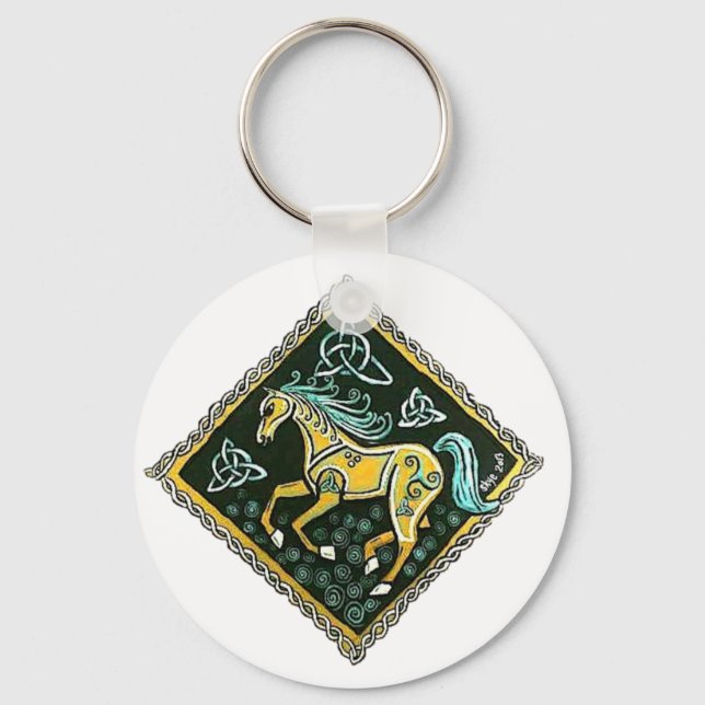 Celtic Horse Key Ring (Front)