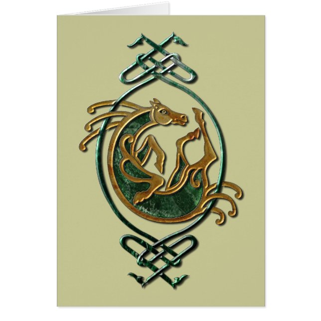Celtic Horse Knotwork - Stone (Front)