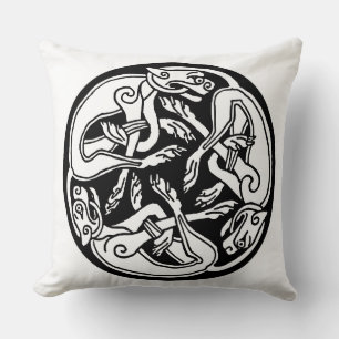 celtic hounds pillow