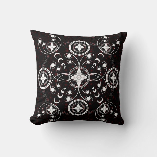 Celtic Inspired Throw Pillow (Front)
