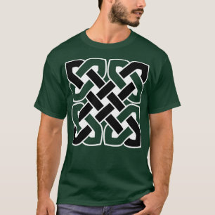 Celtic Interwoven Endless Knot Geometric Pattern 5 T-Shirt