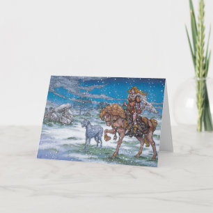 Celtic Irish Christmas Card Finnchoem