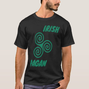 Celtic Irish Pagan Triskele Trinity Swirls T-Shirt