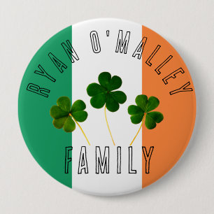Celtic Irish Pride & Fun 10 Cm Round Badge