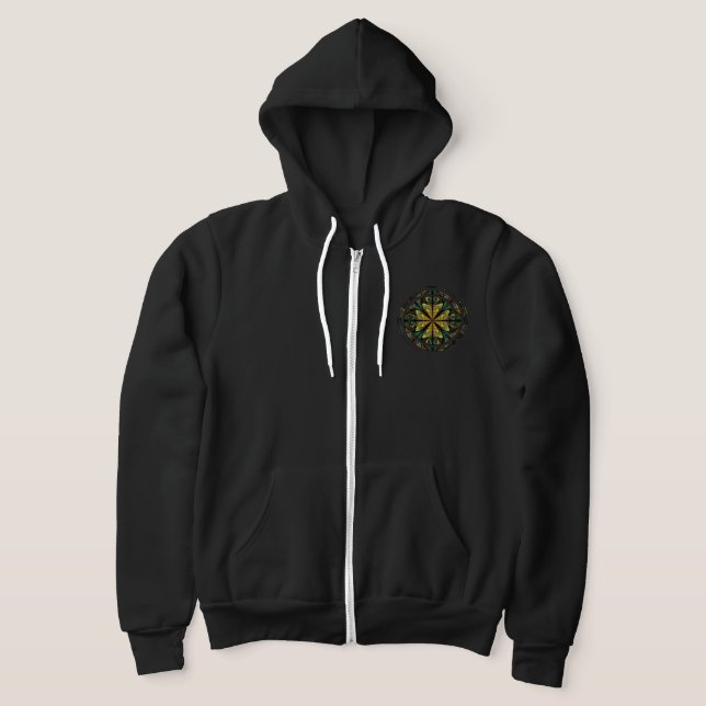 Celtic Journey Abstract Hoodie (Laydown)