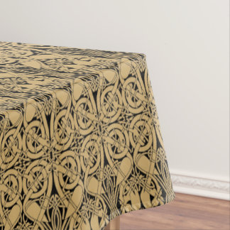 Celtic Knot Animals Lindisfarne Pattern Tablecloth