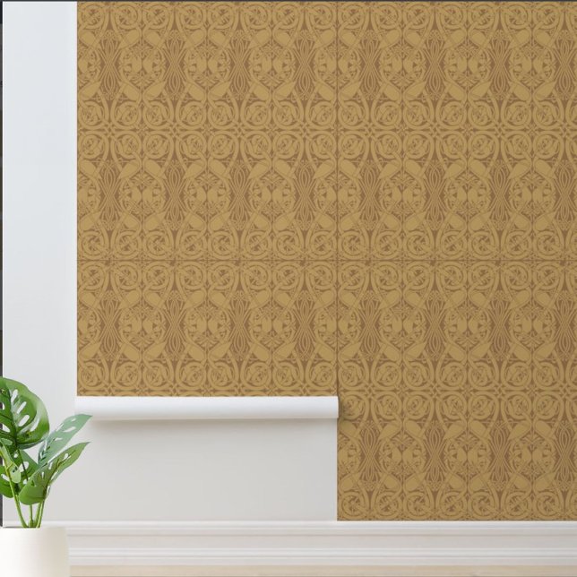 Celtic Knot Birds Lindisfarne Pattern Wallpaper (Creator Uploaded)