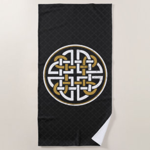 CELTIC KNOT CIRCLE BEACH TOWEL