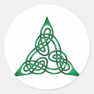 Celtic Knot Classic Round Sticker