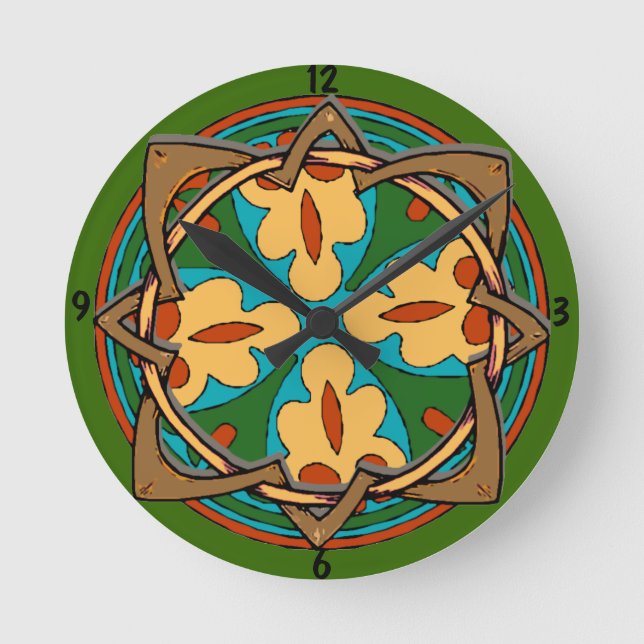 Celtic Knot Clock Face (Front)