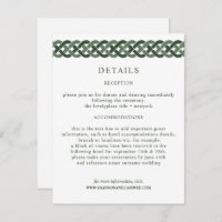 Celtic Knot | Green Wedding Information Guest
