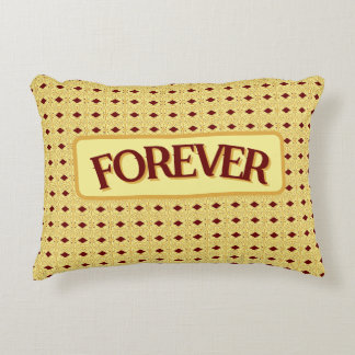 Celtic knot in gold decorative cushion