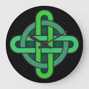 celtic knot ireland ancient symbol pagan irish gre large clock
