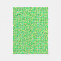 Celtic Knot Irish Braid Pattern Green Yellow